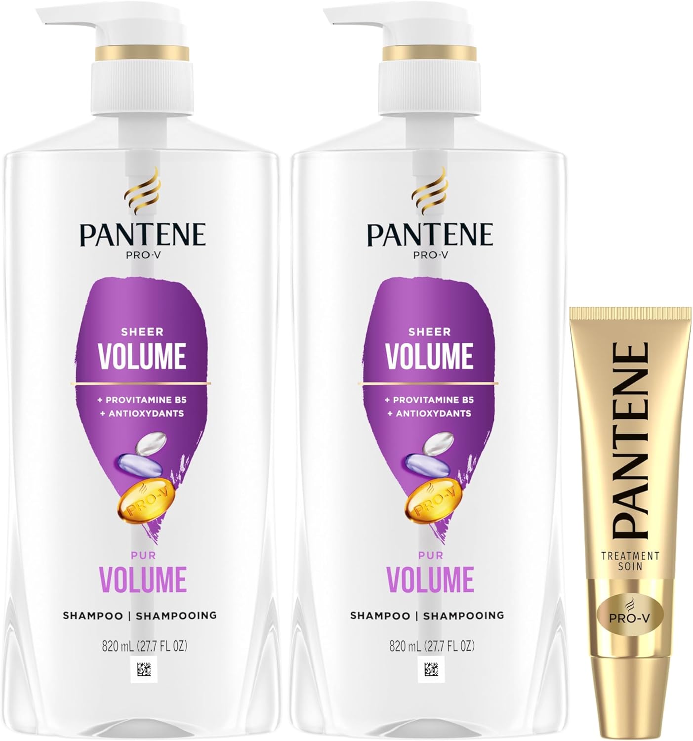 827.5 ml (Pack of 2)Volume Shampoo Twin Pack Set