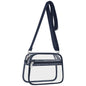 Clear Bag for Stadium Events Clear Sports Fan Handbags Purses with Adjustbale Strap for Concerts Festivals Game Day