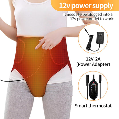 Period Heating Pad, Heating Pad for Period Cramps Massager for Women, with 3 Vibration and Heat Settings, New Upgrade Menstrual Heating Pad for Abdomen Pain and Cramps Relief