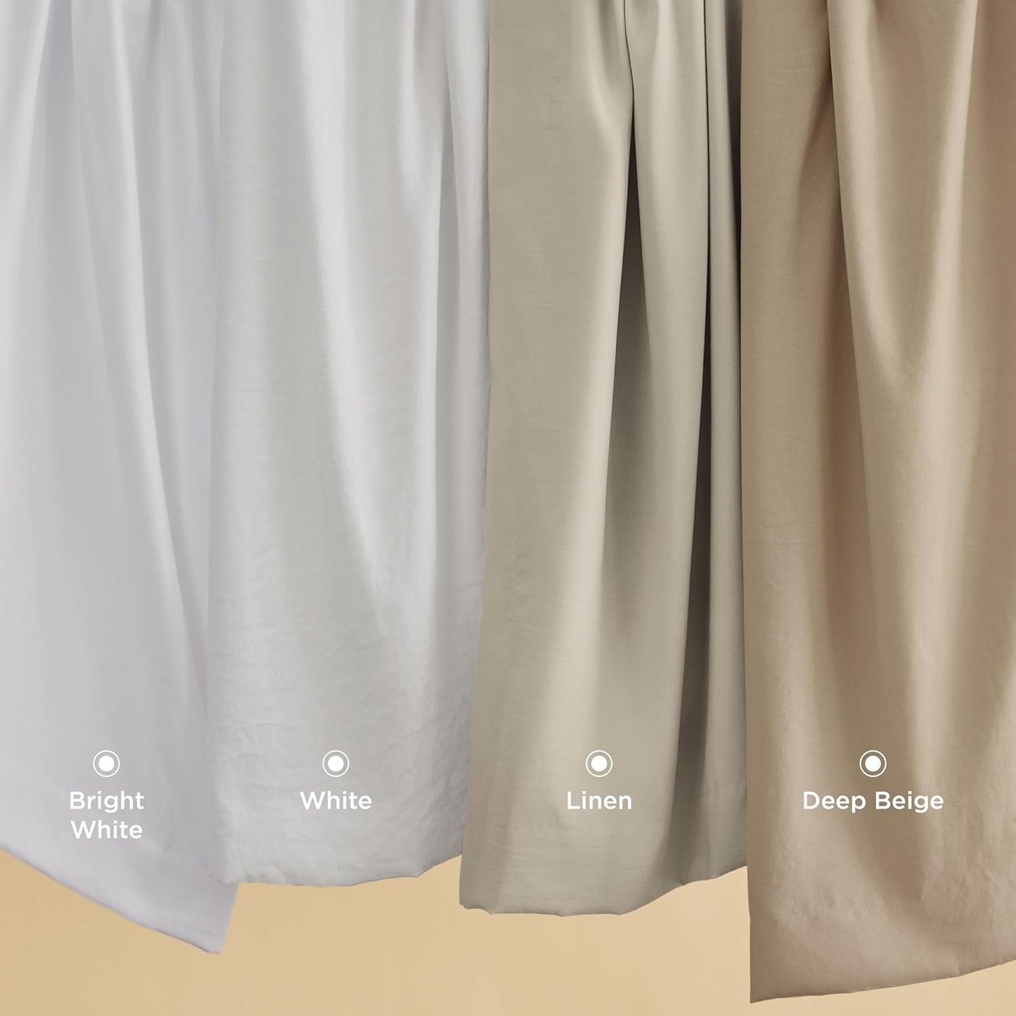 Funda nórdica blanca Bedsure, tamaño Queen, 3 piezas, aspecto de algodón prelavado, juego de cama extrasuave, incluye 1 funda nórdica de 228 x 228 cm con cierre de cremallera y 2 fundas de almohada, edredón no incluido