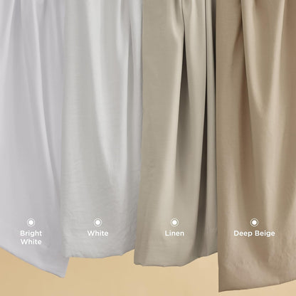 Funda nórdica blanca Bedsure, tamaño Queen, 3 piezas, aspecto de algodón prelavado, juego de cama extrasuave, incluye 1 funda nórdica de 228 x 228 cm con cierre de cremallera y 2 fundas de almohada, edredón no incluido