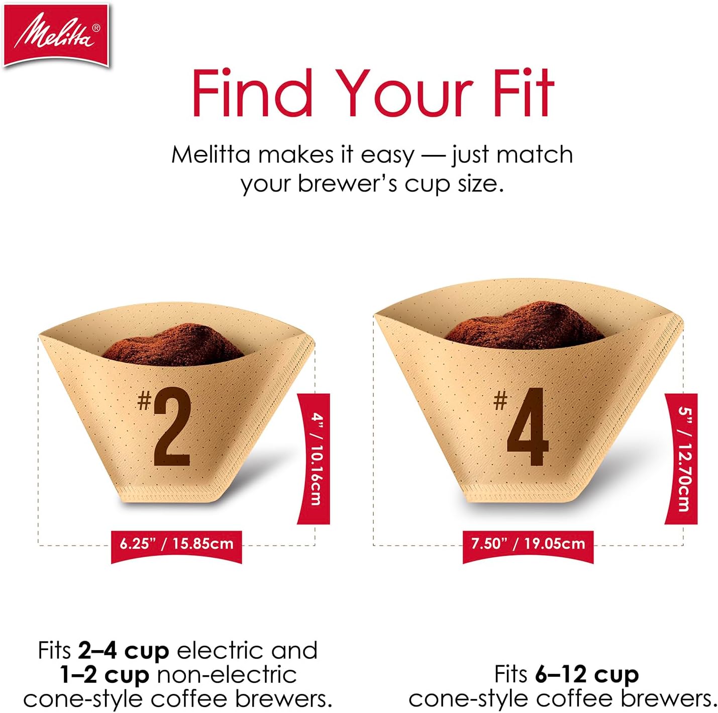 Melitta 625000 Bambus Super Premium Kaffeefilter, Grün