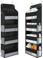 Yecaye 1 Pack Over the Door Organizer, 35.2lbs Load Toy Stuffed Animal Storage, Swing-proof Hanging Bathroom Organizers and Storage for Nursery Newborn Baby Essential Stuff Dorm Room Essentials