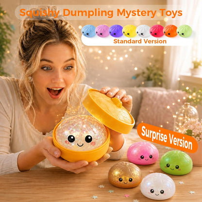 Dumpling Squishy Mystery Box: A Fun and Functional Stress Reliever