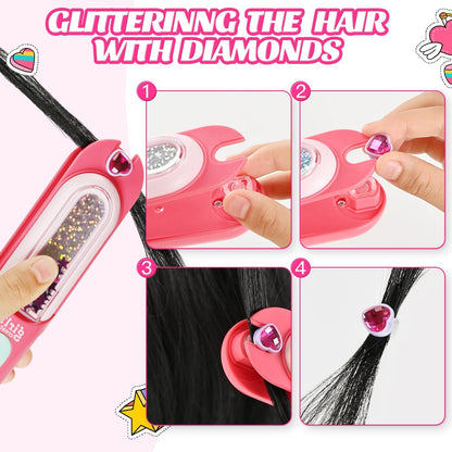 Kidzkube Hair Gem Stamper Kit: A Fun and Creative Styling Tool for Kids