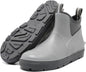 Men's Deck Boots, Waterproof Ankle Rain Boots with Anti-Slip Traction, Rubber Garden & Fishing Boots for Boating, Camping, Farming & Outdoor Work