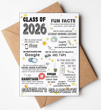 Katie Doodle 2026 Graduation Card - A Unique and Funny Way to Celebrate
