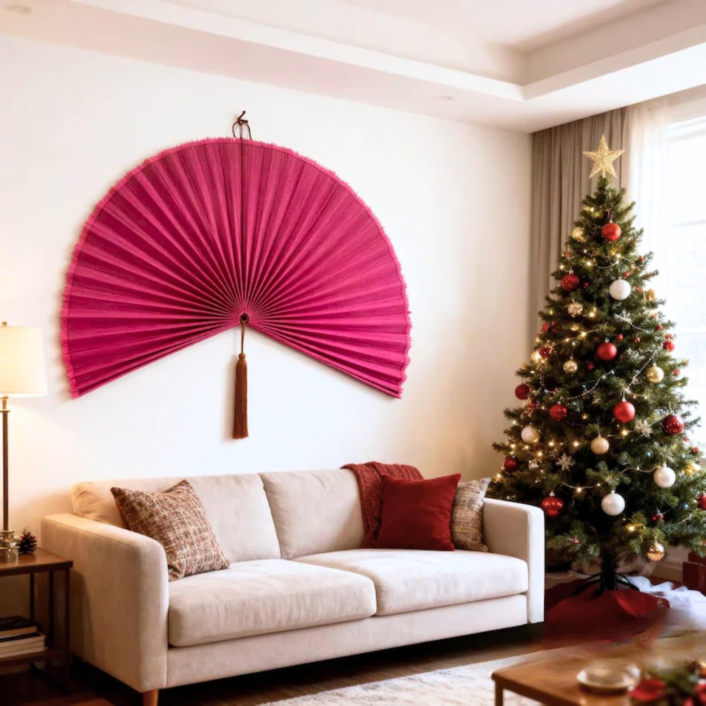 ChumDecor Fan Wall Decor: A Boho-Chic Statement Piece