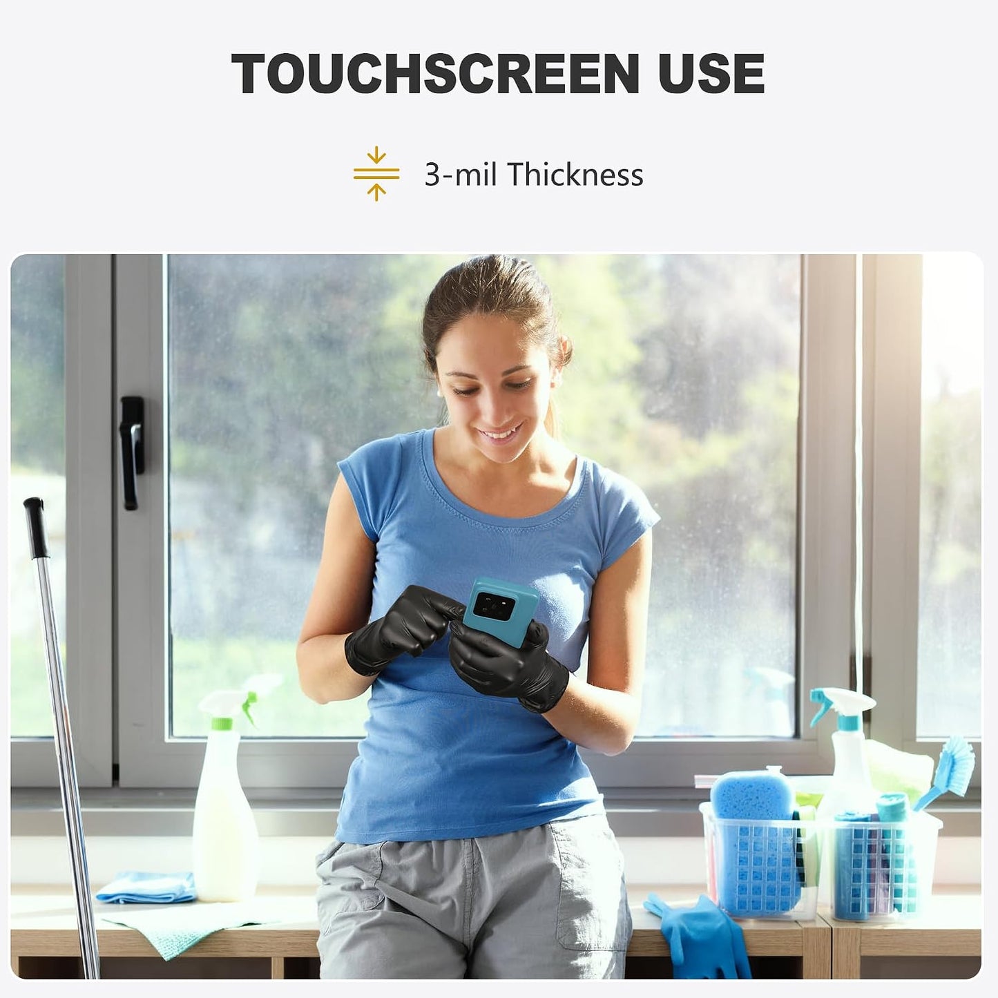 SWIFTLITE Black Vinyl Gloves: The Ultimate Solution for Food Prep and Cleaning
