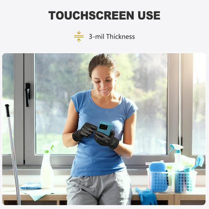 SWIFTLITE Black Vinyl Gloves: The Ultimate Solution for Food Prep and Cleaning