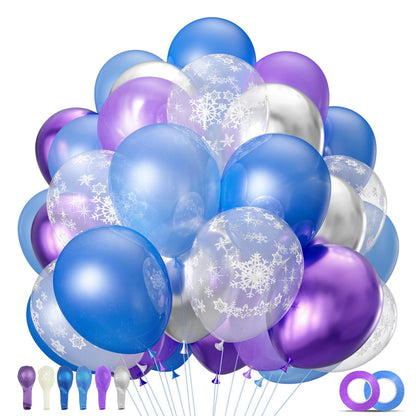68Pcs Pink and Purple Balloons 12 Inch Metallic Purple Pink Latex Balloon Confetti ballons with Ribbons Party Balloons for Wedding Girls Birthday Baby Shower Decorations.
