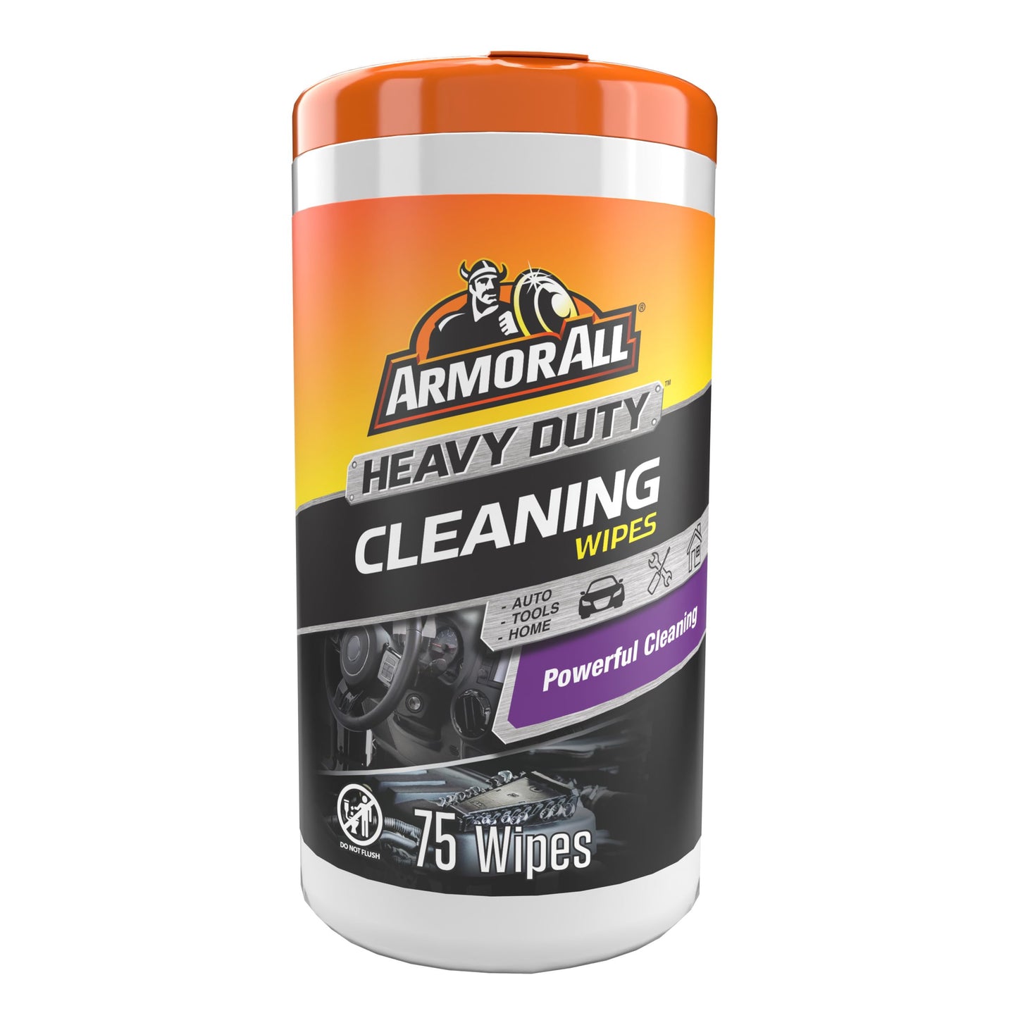 75 Count (Pack of 1)Heavy Duty Cleaning Wipes (75 Wipes)