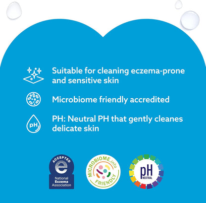 WaterWipes Sensitive+ Baby-Feuchttücher für Neugeborene und Babys, 3-in-1 reinigt, pflegt, schützt, 99,9 % Wasser, unparfümiert & hypoallergen, 720 Stück (12 Packungen)