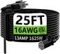 25FTBlack16AWG