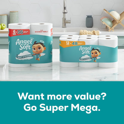 Angel Soft Toilet Paper: The Long-Lasting, Soft, and Strong Solution