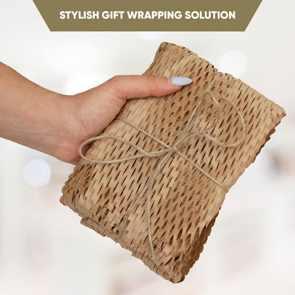 30,5cm x 30,5m Wabenpolsterpapier, Umzugszubehör. Umweltfreundliche Luftpolsterfolie zum Verpacken zerbrechlicher Gegenstände. Packpapier für Umzüge. Versandmaterial aus Kraftpapier.