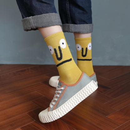 Lustige Crew Socken Bunte Neuheit Niedliche Casual Crew Socken Geschenkpackungen für Damen Herren