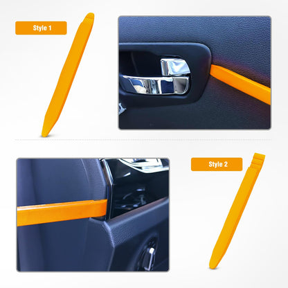 GOOACC 5PCS Auto Trim Removal Tool Kit No-Scratch Pry Tool Kit for Car Door Clip Panel & Audio Dashboard Dismantle -5PCS