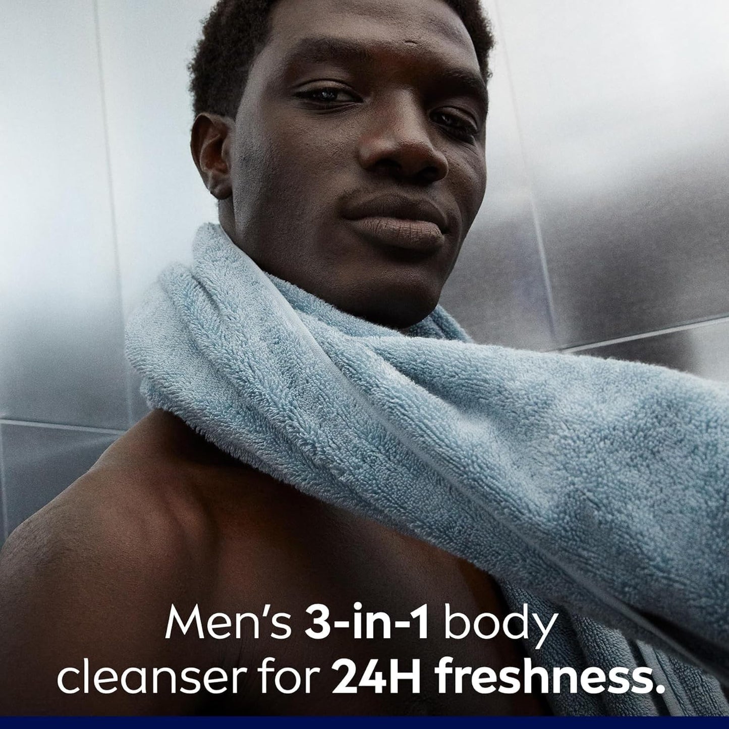 NIVEA MEN Cool Kick Duschgel | Herren Duschgel für Körper, Gesicht und Haar, 887 ml