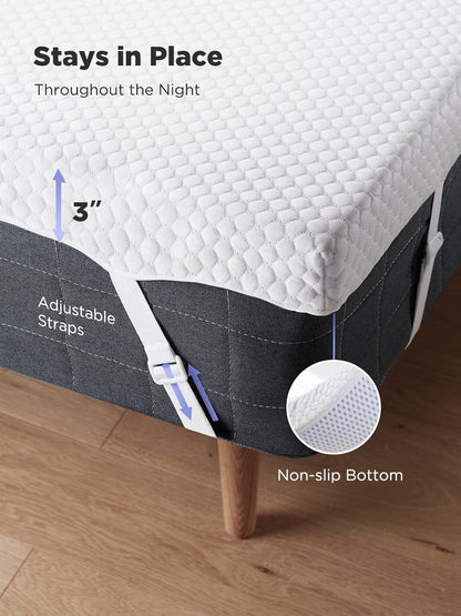 Upgrade Your Dorm Room Sleep with the PERLECARE Twin XL Mattress Topper