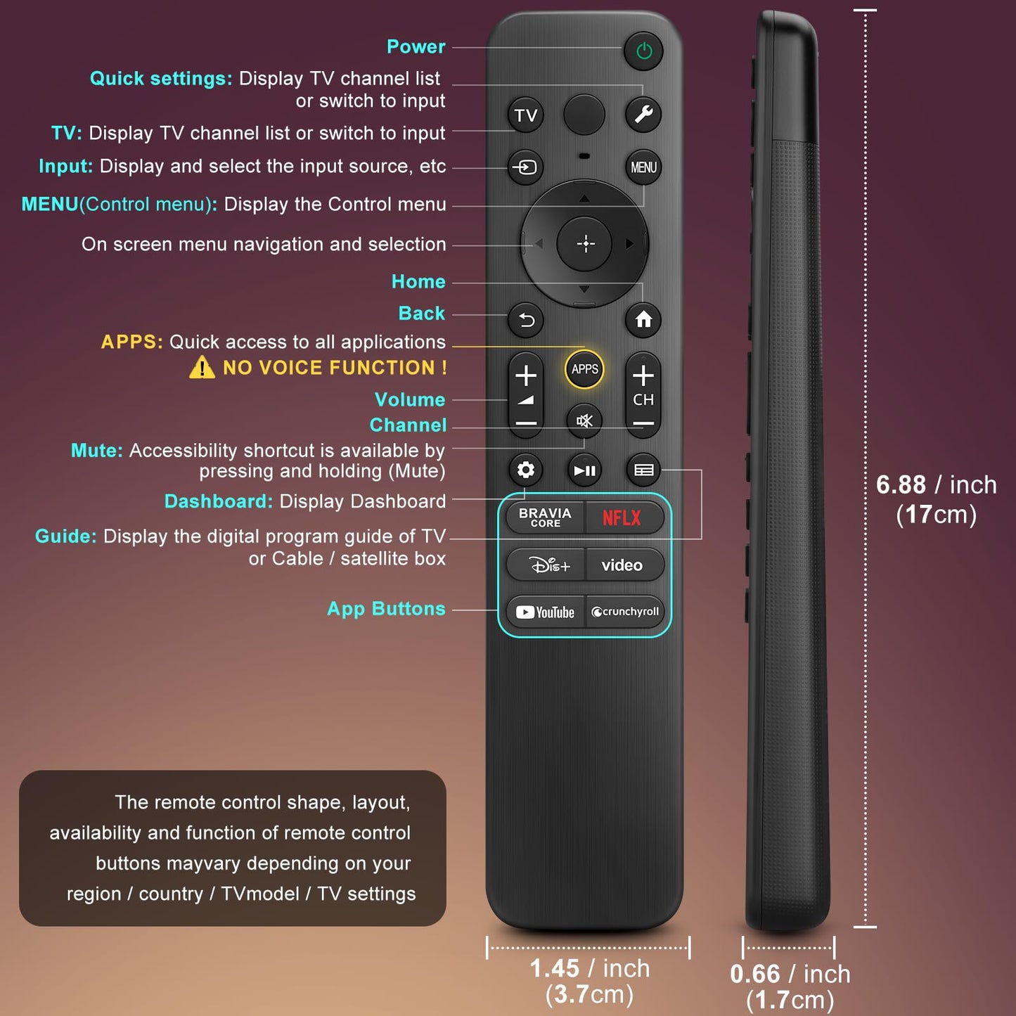 Magic Remote for LG-Smart-TV-Remote-Control-Replacement with Pointer and Voice Function,Compatible with LG 2021/2022/2023/2024 UHD OLED QNED NanoCell 4K 8K Smart TV