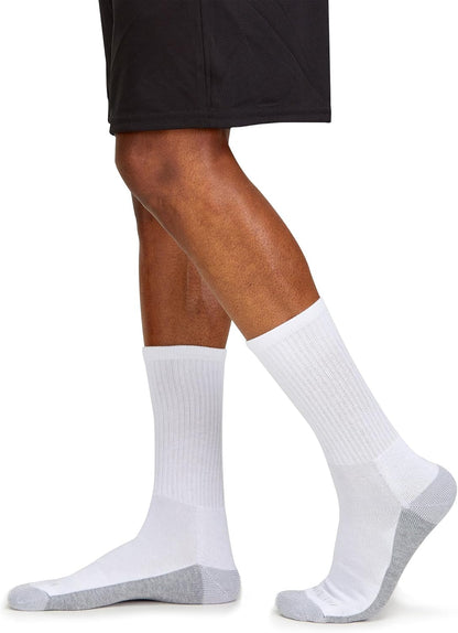 Fruit of the Loom Herren Dual Defense Crew Socken 12 PaarFreizeitsocken