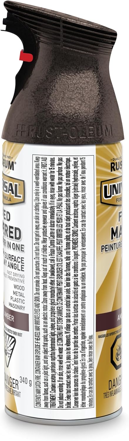 Rust-Oleum Universal Metallic-Effektlack Aged in Vintage Gold, 312g