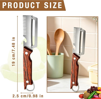 2 Pcs 3-in-1 Multifunctional Vegetable Peeler