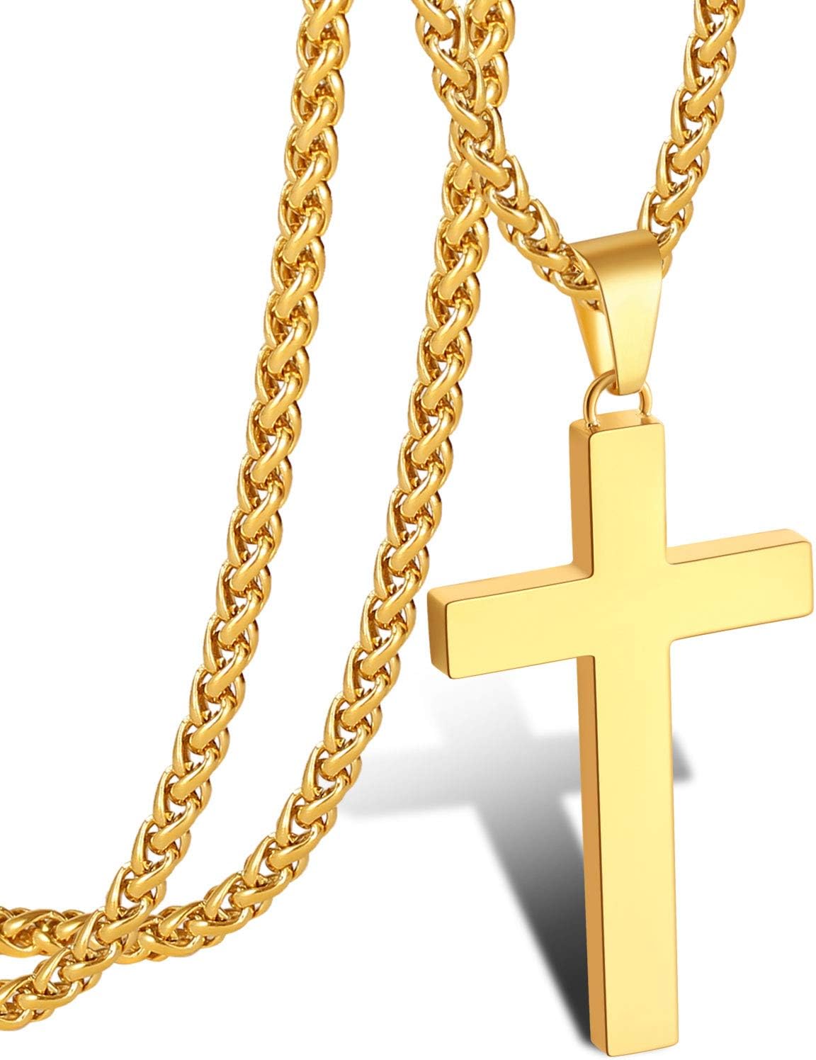 Plain Cross-Gold
