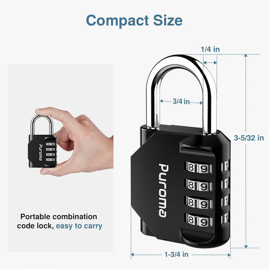 Puroma 2 Pack Combination Lock Review: Secure Your Gear with Ease