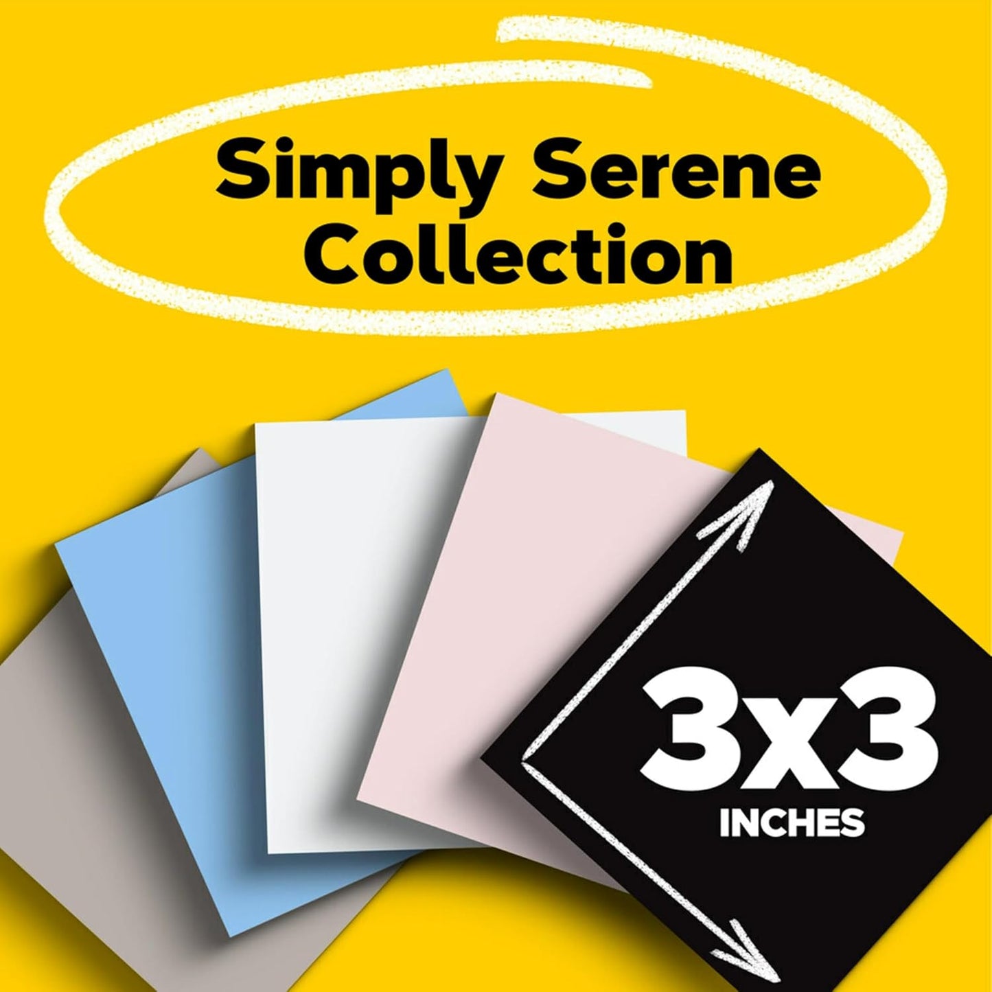 Post-it Super Sticky Haftnotizen, 5 Haftnotizblöcke, 76 x 76 mm, Schulbedarf, Bürobedarf, Haftnotizen für vertikale Flächen, Monitore, Wände und Fenster, Supernova Neons Kollektion