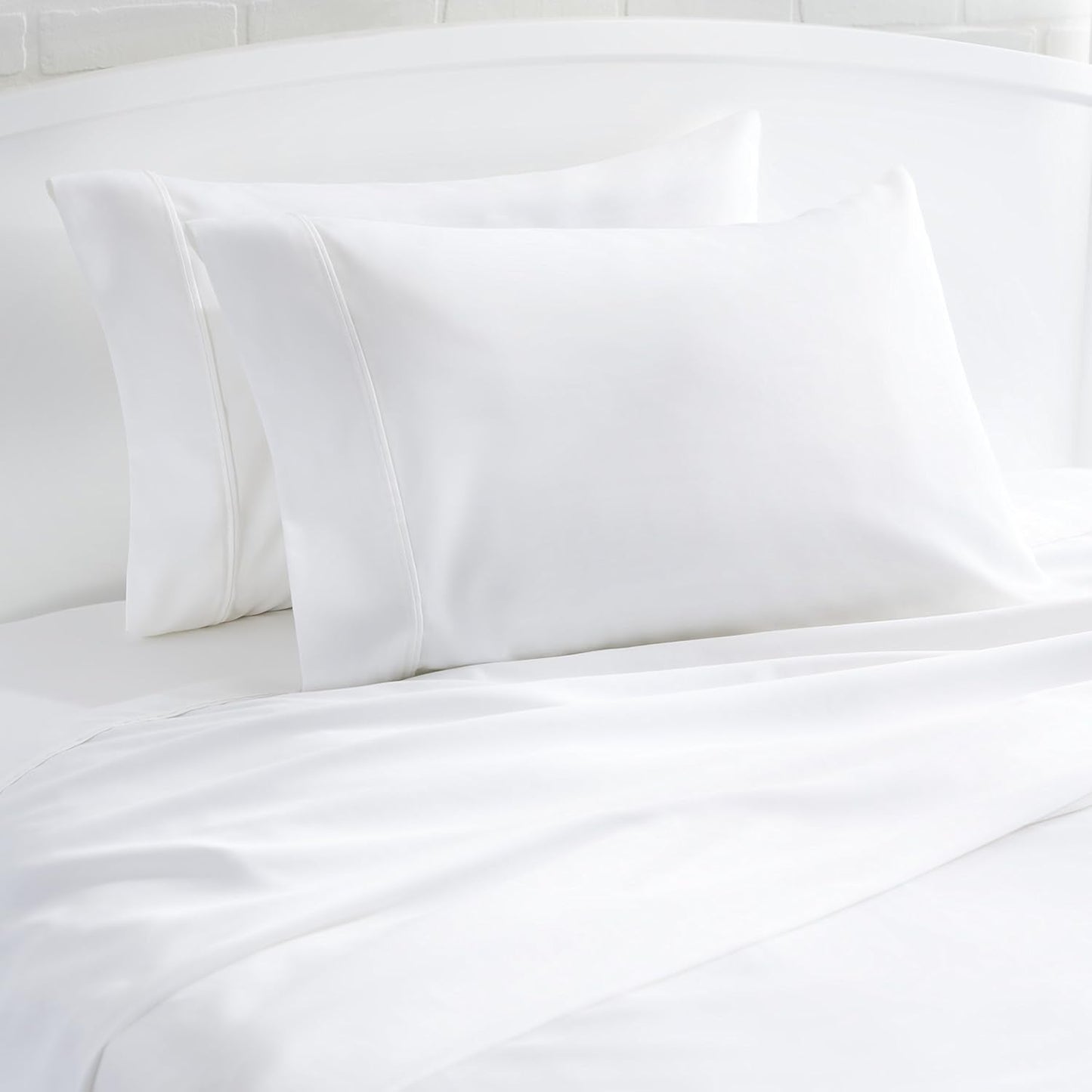 Soft, Affordable Luxury: Amazon Basics 400 Thread Count Pillowcases