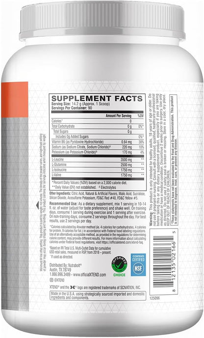 Xtend Amino Acids 90 Serves Italian Glacial Grape 1.28 kg