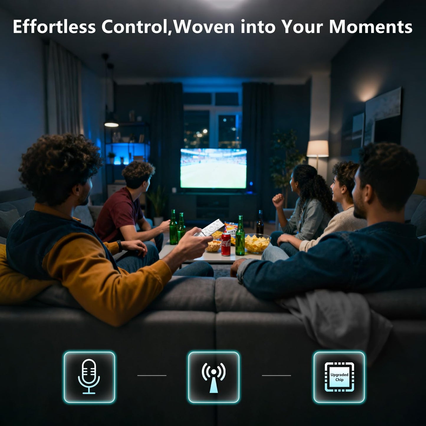 Magic Remote for LG-Smart-TV-Remote-Control-Replacement with Pointer and Voice Function,Compatible with LG 2021/2022/2023/2024 UHD OLED QNED NanoCell 4K 8K Smart TV