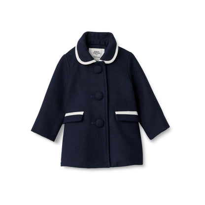 Amazon Essentials x Sofia Grainge Toddlers and Baby Girls' Wool Blend Dress Coat