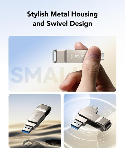 Lexar D40E 128GB Dual USB 3.2 Gen 1 Type-C Jump Drive Review