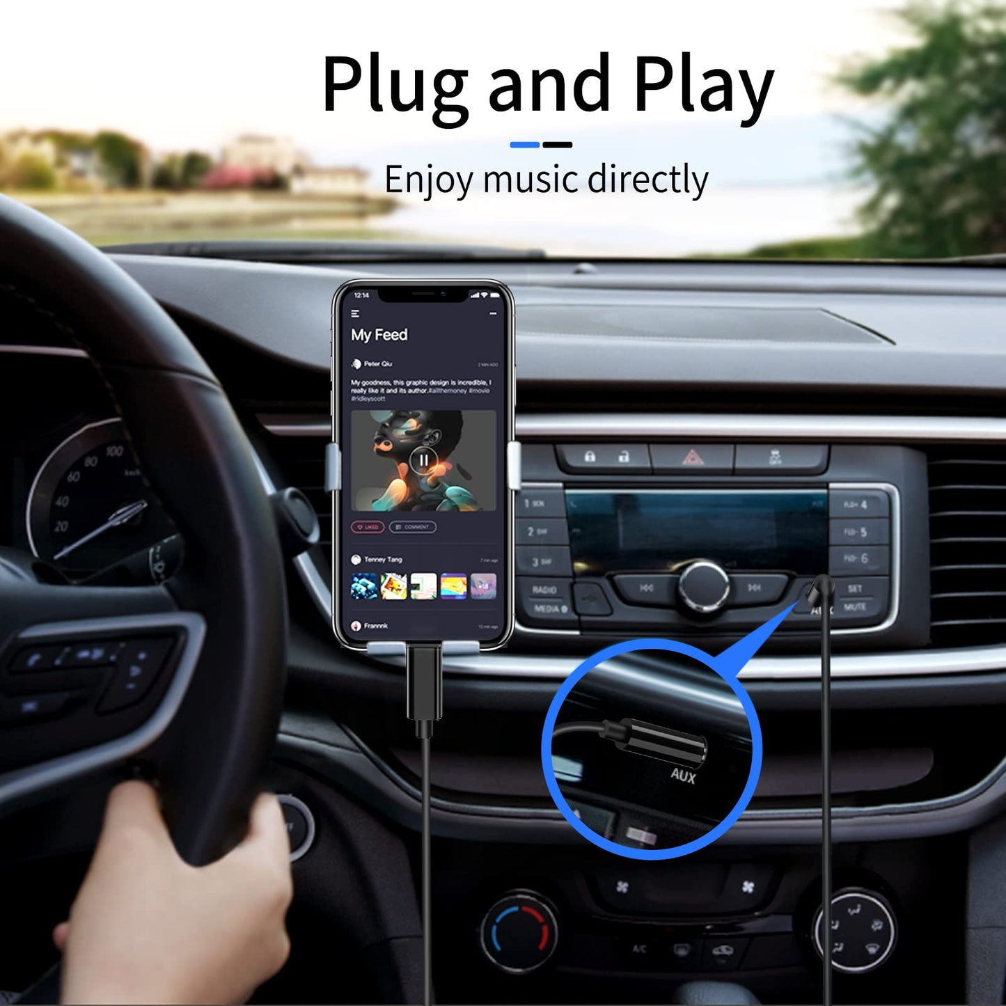 iSkey [Apple MFi zertifiziert] Aux-Kabel für iPhone, 3,5mm-Aux-Kabel für Auto kompatibel mit iPhone 14 13 12 11 XS XR X 8 7 6 iPad iPod für Auto-Stereoanlage, Lautsprecher, Kopfhörer, unterstützt alle iOS-Versionen