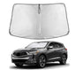 EcoNour Car Windshield Sunshade | Blocks 99% Heat & Keeps Interior Cool | Universal Fits Cars, SUVs, Trucks | Automotive Sun Screen, Visor & Car Accessories for Summer | Medium (64x32 Inches)
