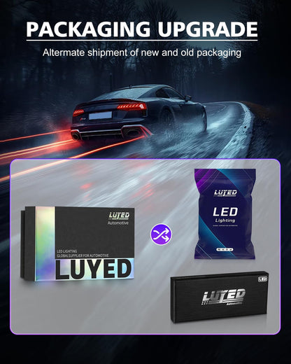 LUYED 3157 LED Bulbs Reverse Light Xenon White 1800 Lumens Super Bright 78 SMD 3056 3156 3057 4157 LED Bulbs,Used for Back Up Reverse Lights,Brake Lights,Tail Lights,Turn Signal Lights,Pack of 2