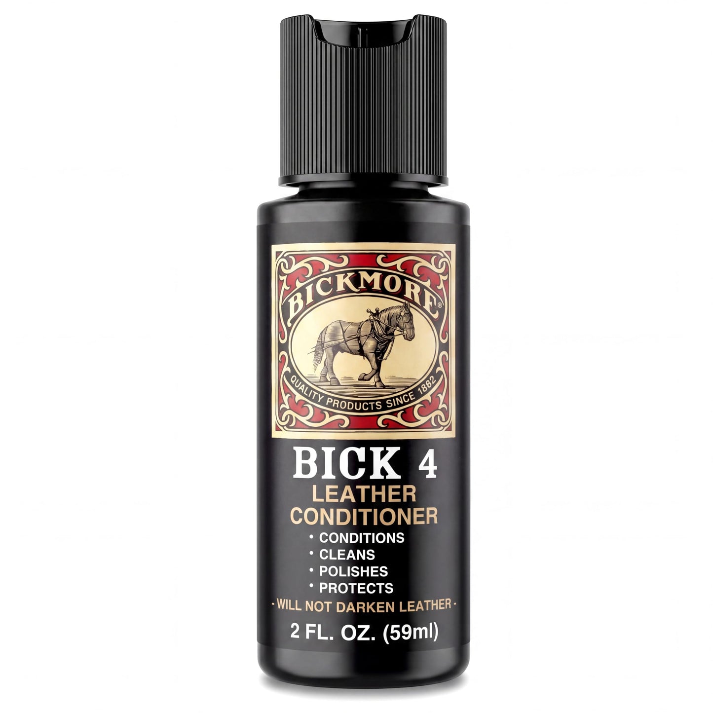 Bickmore Bick 4 Leather Conditioner 8 oz - Cleaner & Conditioner - Restore Polish & Protect All Smooth Finished Leathers