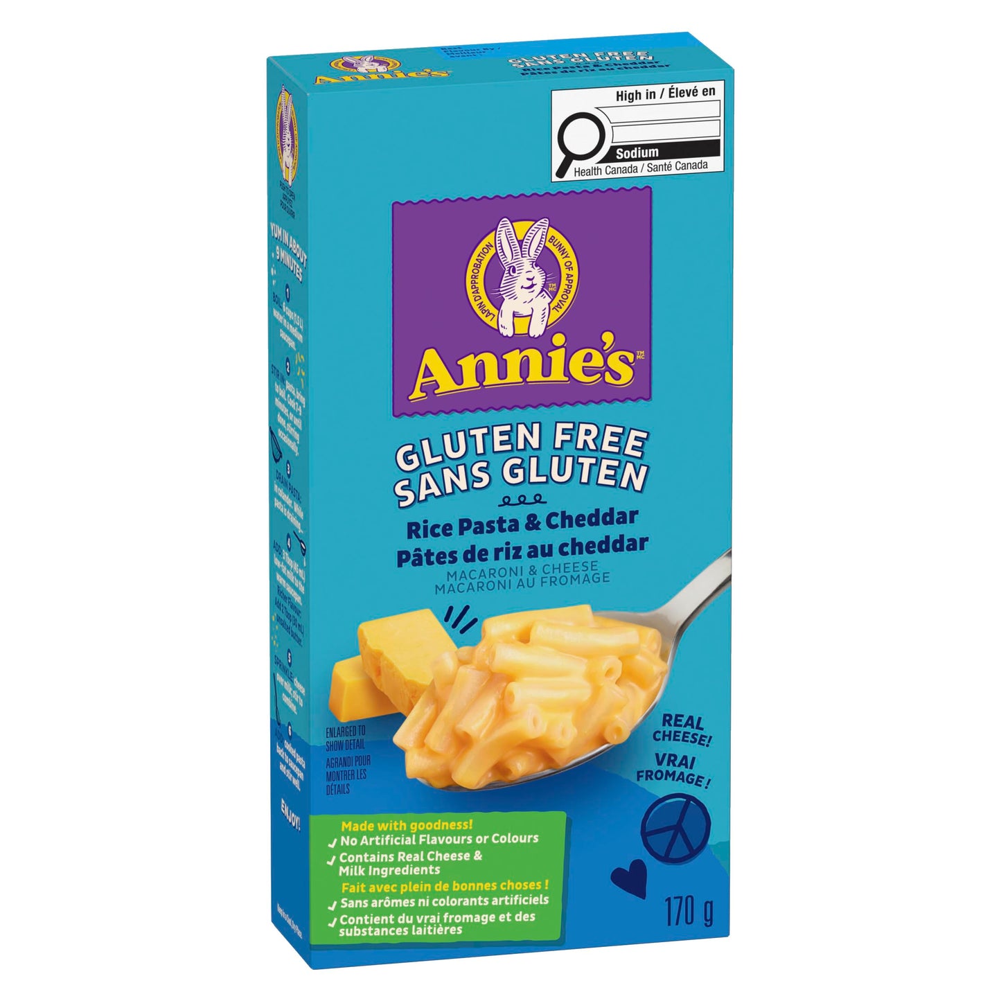 Annie's Homegrown Reisnudeln mit Käse-Sauce, 170 GR