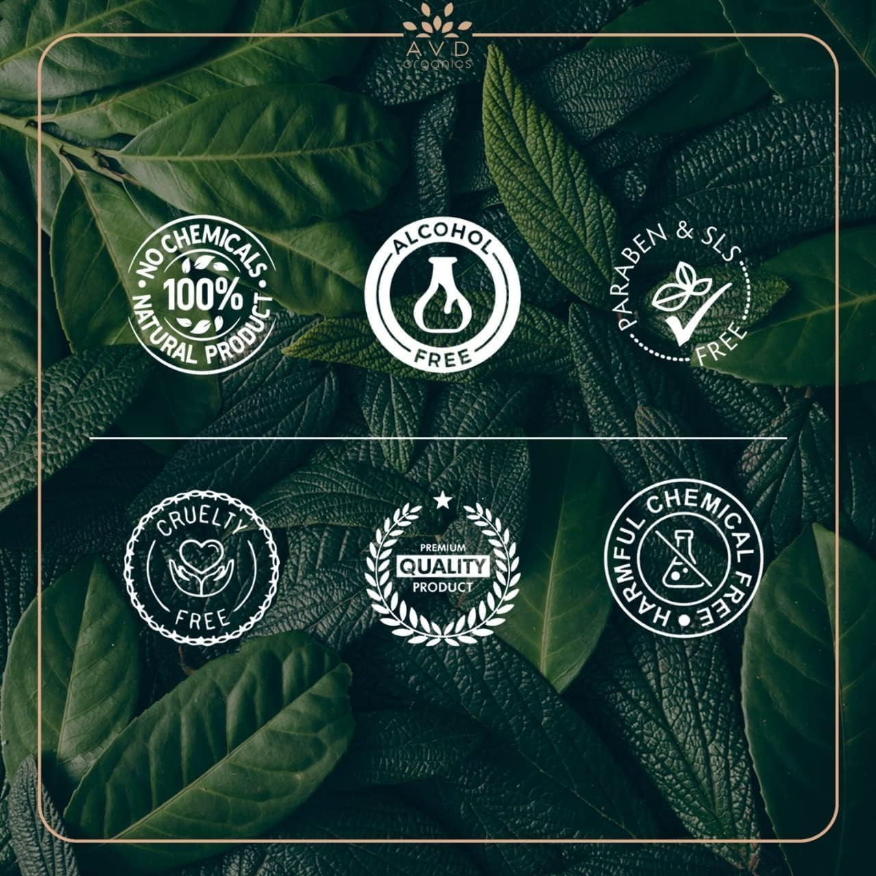 AVD Organics Rosmarinöl für Haarwachstum & Kopfhaut | Mit Biotin angereichert | Haarstärkend, pflegend und voluminös | Mit Jojoba- & Rizinusöl angereichert | GVO-frei 120ml