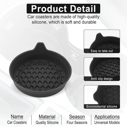 SINGARO Car Cup Holder Coaster: A Game-Changer for a Cleaner Ride