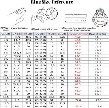 Aienid Size 8 Rings for Women 14K Rose Gold Ring Guard with 0.2CT Diamond Solid Not Plated Popular for Sister Mothers Day Jewelry