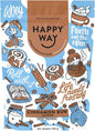 Happy Way Whey Protein Powder Cinnamon Bun 500g Flavoured Protein Powder Blend for Smoothies Shakes Post Workout Drinks and Everyday Nutrition Support