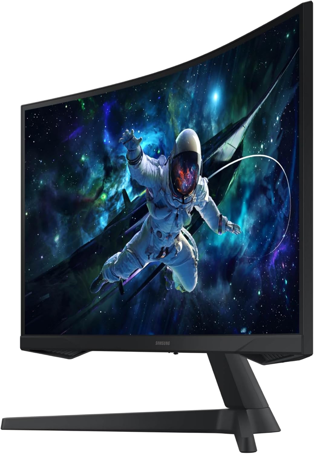 Samsung Odyssey 32 inch Curved Gaming Monitor (2,560 x 1,440) G55C QHD 165 Hz 1 ms, HDR10, FreeSync, Eye Saver Mode, 1000R Curvature- LS32CG550ENXZA