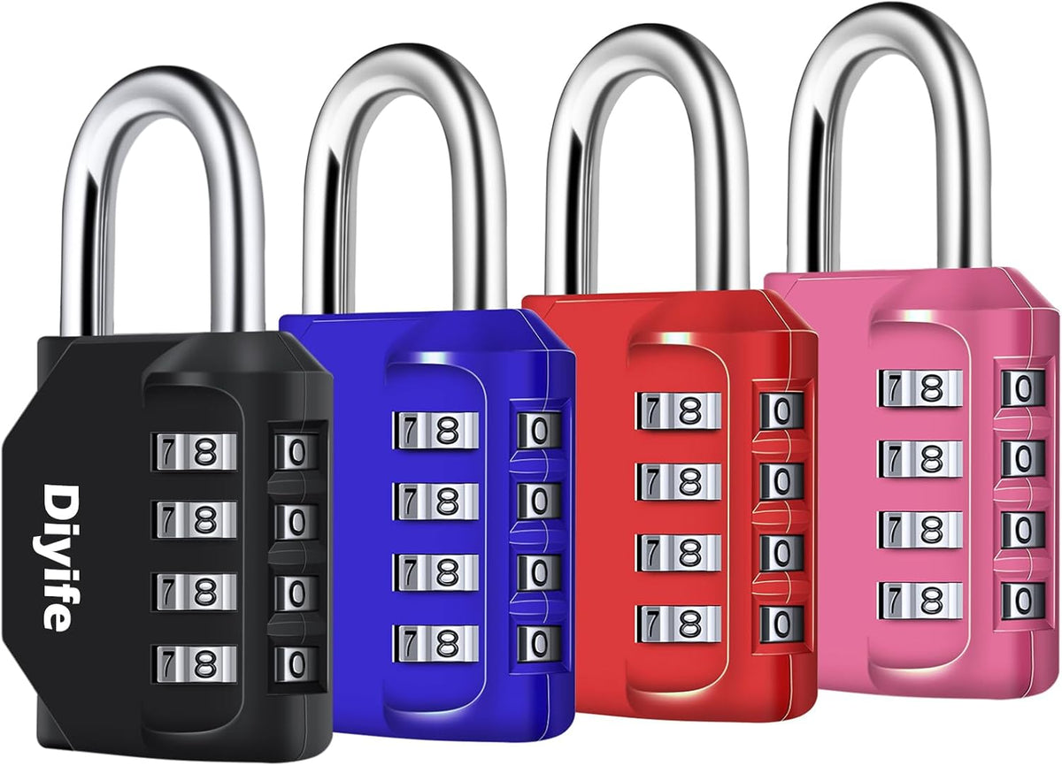 Black,blue,red,pink