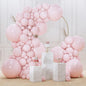 PartyWoo Light Pink Balloons 100 pcs Different Sizes of 36 18 12 10 5 Inch Pastel Baby Pale Pink Balloon Arch Kit Garland for Baby Shower Valentine's Day Princess Birthday Party Decorations Pink-Y48