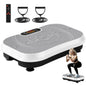 SoftGym Waver Vibration Plate Exercise Machine for Lymphatic Drainage Weight Loss,120 Speed Levels Vibrating Platform with Resistance Bands,Full-Body Workout Equipment for Muscle Activation