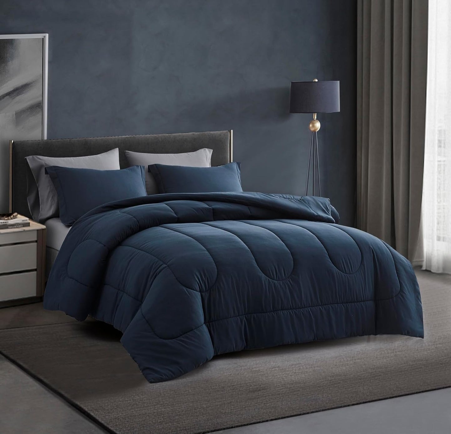 Cozy Up with the Maple&Stone 7-Piece Bedding Set